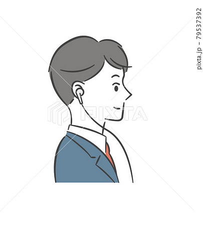 若者 男性 聴く 音楽のイラスト素材