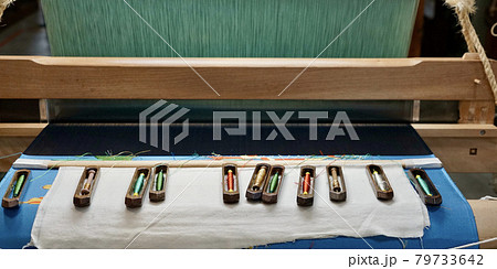 機織りの写真素材