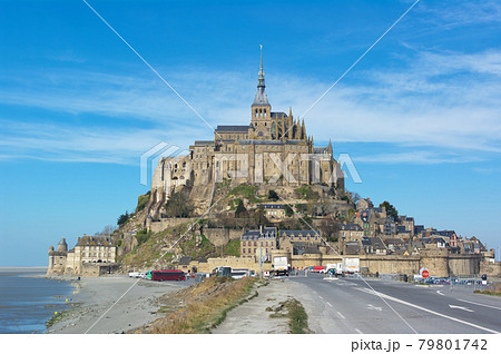 モンサンミッシェルの写真素材集 ピクスタ