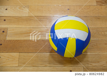 バレーボール スポーツ バレー 体育館の写真素材