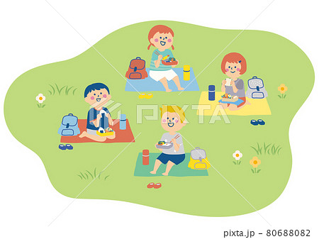 遠足のイラスト素材集 ピクスタ