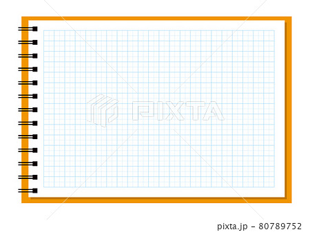方眼紙 目盛りのイラスト素材