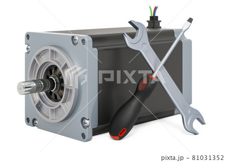 Dcモーターのイラスト素材