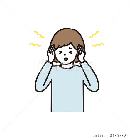 ストレス うつ病のイラスト素材集 ピクスタ