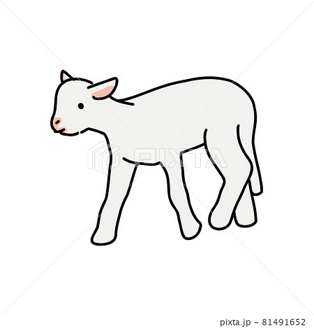 羊牧場のイラスト素材 羊牧場のイラスト素材