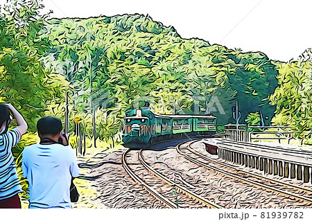 湿原の5月　パステル画 湿原の夏パステル画