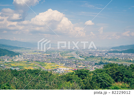 千曲川 風景の写真素材 - PIXTA