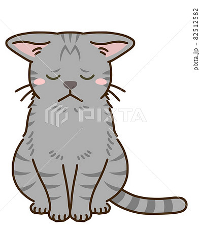 涙猫 猫 悲しい 泣く 涙のイラスト素材 - PIXTA