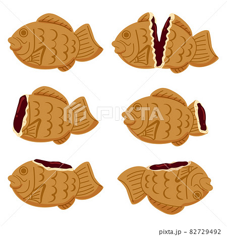 鯛焼きの写真素材