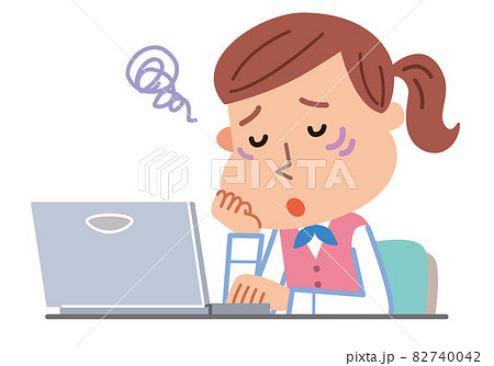 ストレス うつ病のイラスト素材集 ピクスタ