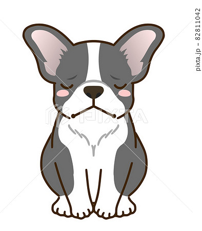 フレンチブルドッグ ブルドッグ のイラスト素材集 ピクスタ