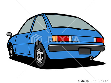 日本車 かっこいいのイラスト素材