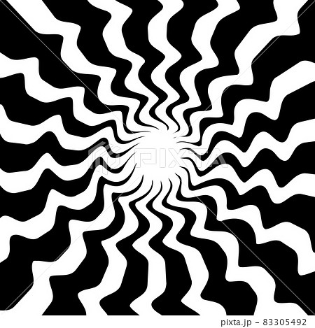 ぐねぐねのイラスト素材