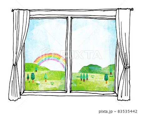 窓のイラスト素材集 ピクスタ