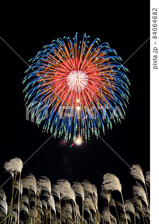 花火文字の写真素材 - PIXTA
