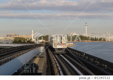 八景島シーパラダイス 橋 観光 海の写真素材