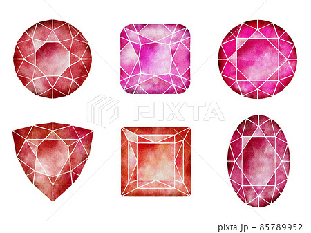 ルビーのイラスト素材集 ピクスタ