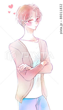 投げキッスのイラスト素材集 ピクスタ