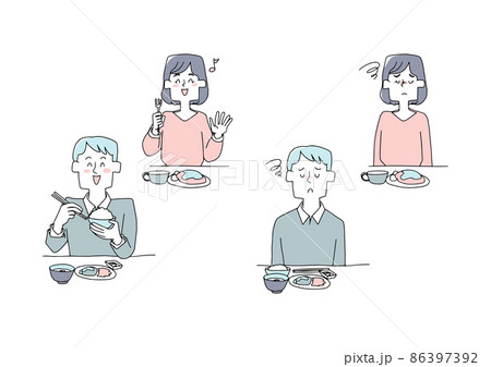 食べる 飲むのイラスト素材集 ピクスタ