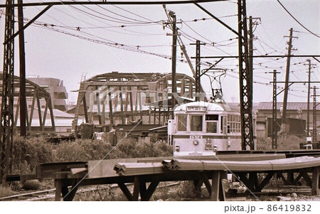 路面電車 記録写真 都電 昭和の写真素材 - PIXTA