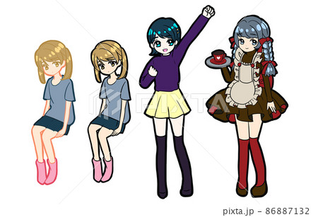 落ち込んでるの写真素材