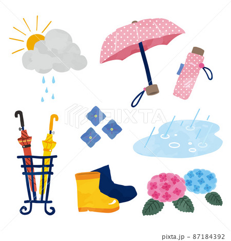 傘立てのイラスト素材