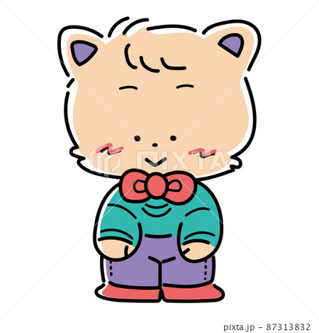 犬 動物 猫 昭和のイラスト素材 - PIXTA