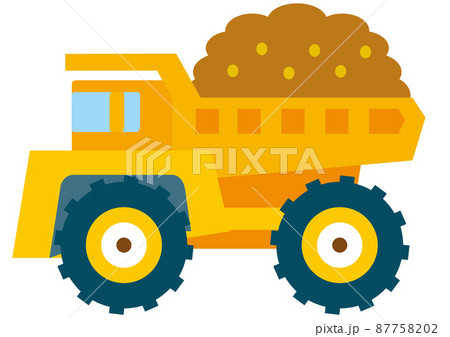 ダンプカー ダンプ のイラスト素材集 ピクスタ