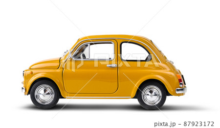 交通 小さい イタリア風 車の写真素材