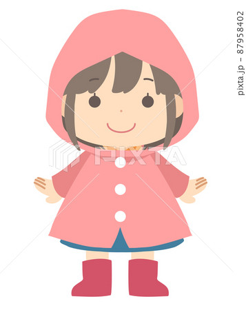 合羽の写真素材