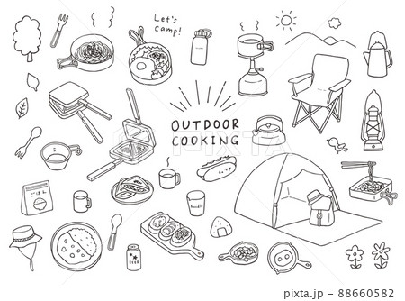 おにぎり イラスト かわいいの写真素材