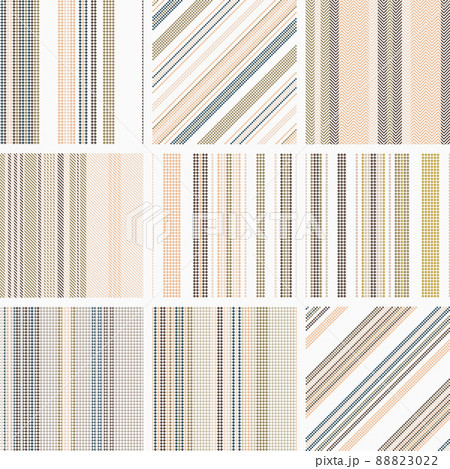 The seamless pattern stripes colorful pink pastel colors. Vertical