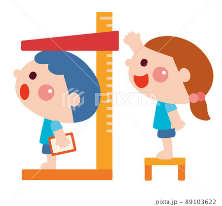 成長記録のイラスト素材