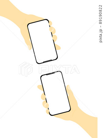 電話台のイラスト素材 電話台のイラスト素材