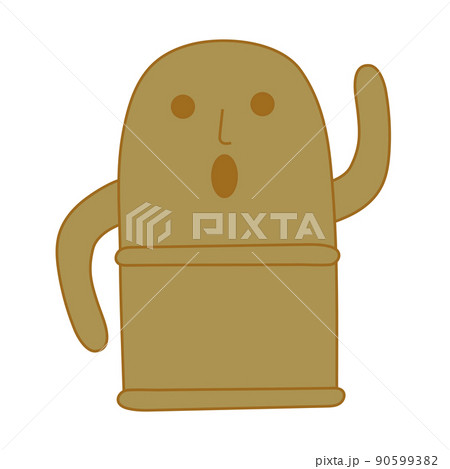 埴輪 かわいいの写真素材