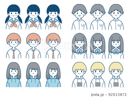 男 男の子 服 オシャレのイラスト素材