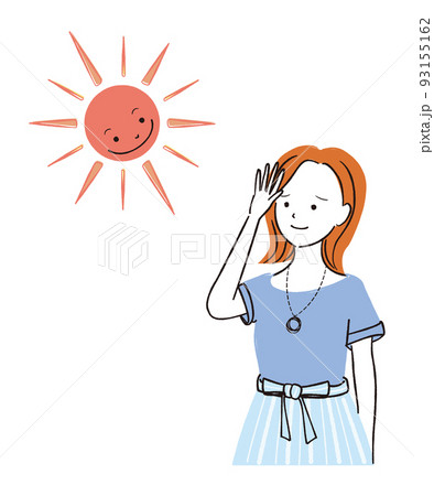 紫外線のイラスト素材