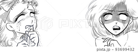 寂しい 人物 女の子 女性のイラスト素材