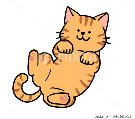 茶トラのイラスト素材