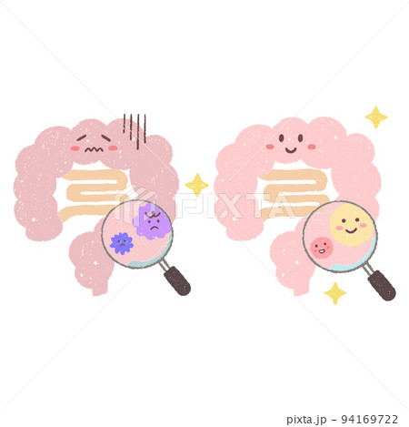 腸のイラスト素材
