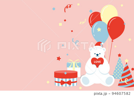 サンタクロース帽子のイラスト素材