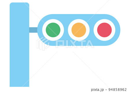 信号機 ピクトグラム 信号 マークのイラスト素材