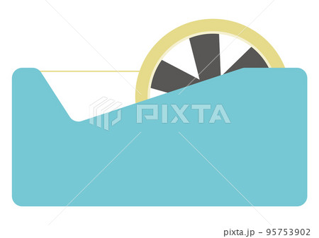セロハンテープ台のイラスト素材