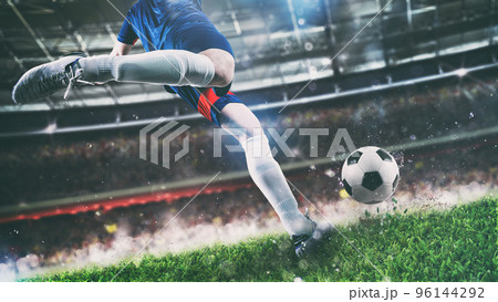 US national football player. USA soccer team. - Stock Illustration  [96734648] - PIXTA