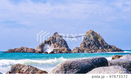 糸島の浜辺（福岡県）風景画　クレパス画原画 糸島の浜辺（福岡県）風景画 クレパス画原画 絵画