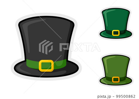 Four leaf clover isolated on Transparent background. St. Patrick's