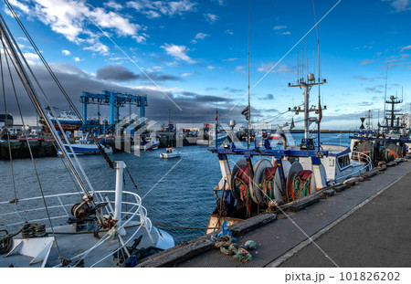 Fishing Boats Used for Trawling - Port of La Spezia Liguria Italy