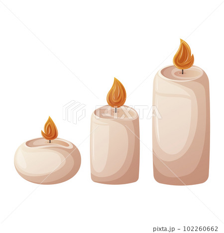 Melting Candle Clipart Cartoon Honey Candle Illustration Vector, Melting  Candle, Clipart, Cartoon PNG and Vector with Transparent Background for  Free Download