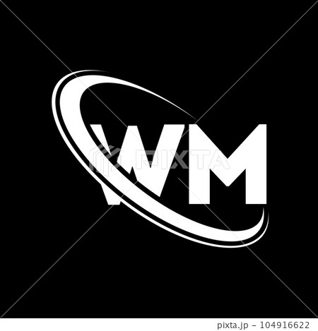 Letter Monogram M MM in Simple Luxury Logo - Stock Illustration [104773756]  - PIXTA