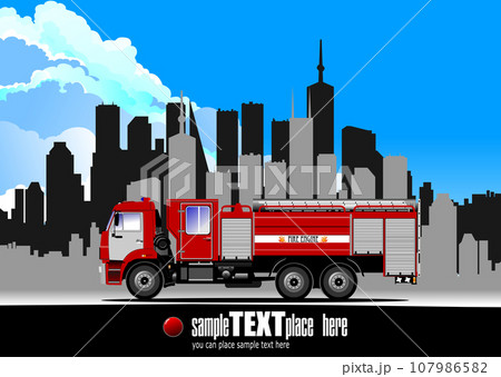 3,587+ Firetruck/Fire engine Vectors: Royalty-Free Stock Vectors - PIXTA